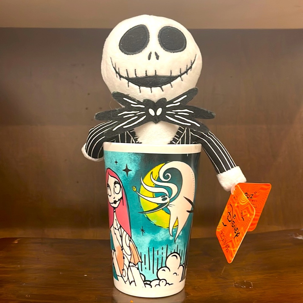 New With Tag Nightmare Before Christmas Jack Plush in Mug - Ruz USA
